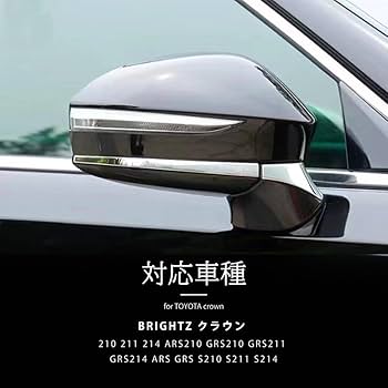 210クラウン専用モデリスタドアミラーガーニッシュ　外装 210クラウン アスリート モデリスタ ドアミラーガーニッシュ